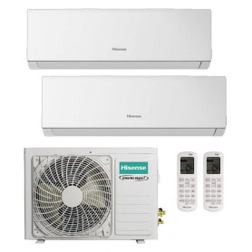 MultiSplit 2x1 HISENSE de 2.236+2.236 frig. Clase A++ y WIFI