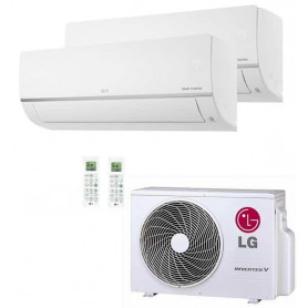 MultiSplit 2x1 LG de 3.010+3.010 frig. A++ con WIFI